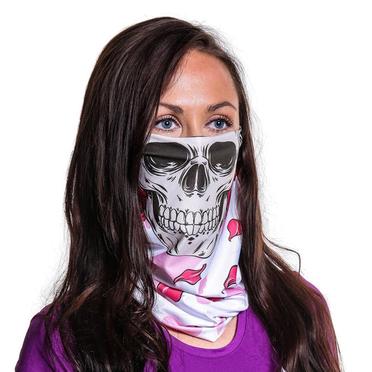 Skulls N Roses | Neck Gaiter - B-Driven Sports