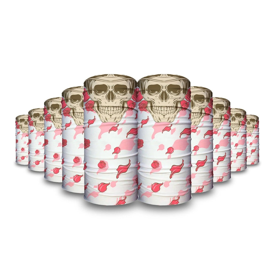 Skulls N Roses | Neck Gaiter - B-Driven Sports