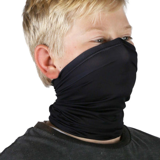 Solid Black | Kids Gaiter - B-Driven Sports