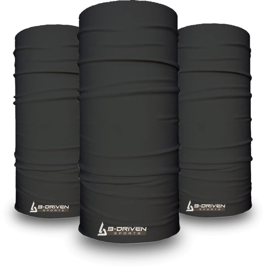 Solid Black | Neck Gaiter - B-Driven Sports