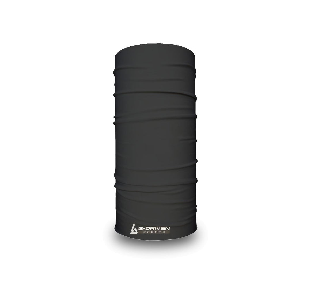 Solid Black | Neck Gaiter - B-Driven Sports