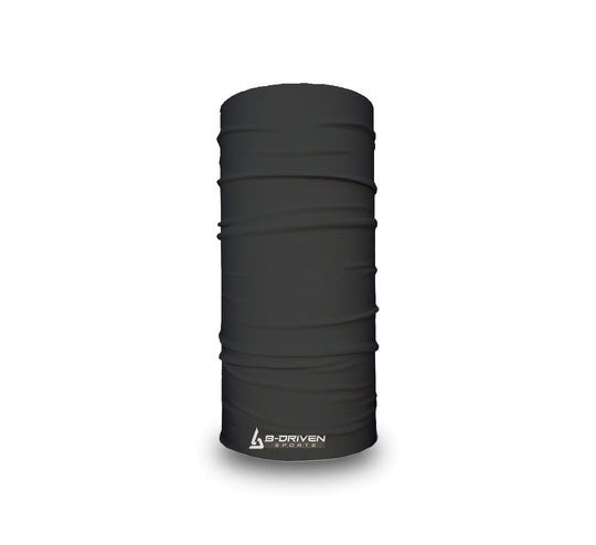 Solid Black | Neck Gaiter - B-Driven Sports