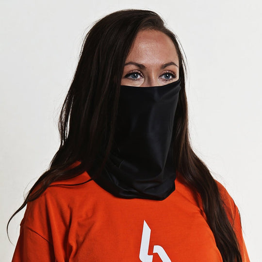 Solid Black | Neck Gaiter - B-Driven Sports