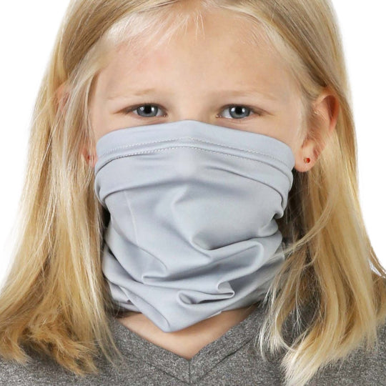 Solid Grey | Kids Gaiter - B-Driven Sports