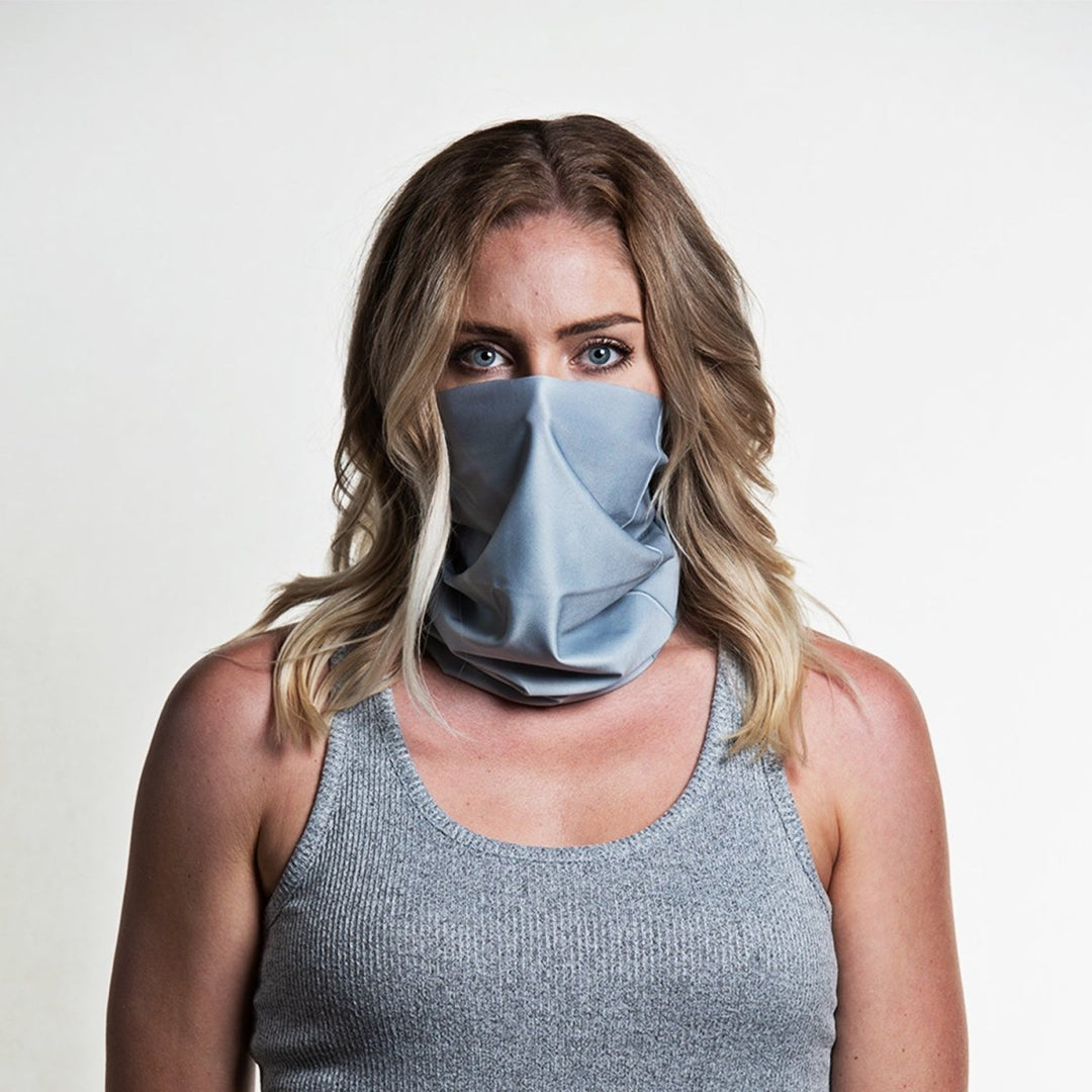 Solid Heather Grey | Neck Gaiter - B-Driven Sports