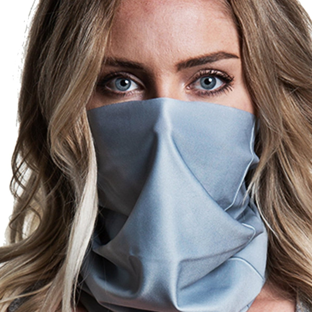 Solid Heather Grey | Neck Gaiter - B-Driven Sports