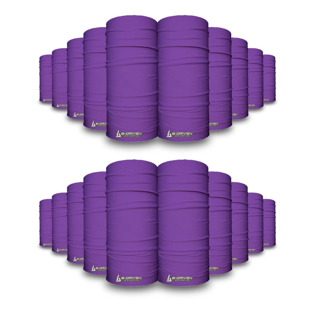 Solid Heather Purple | Neck Gaiter - B-Driven Sports