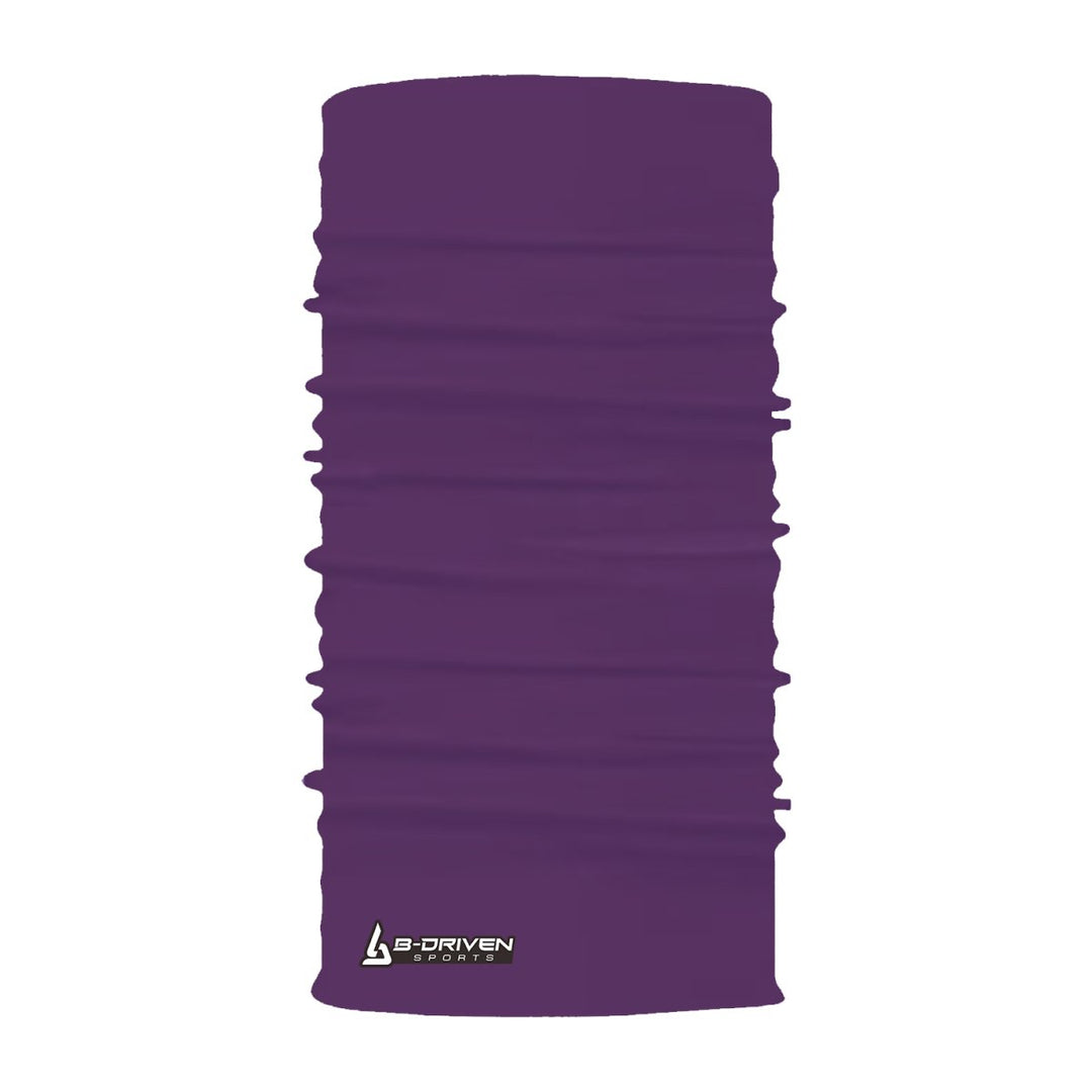 Solid Heather Purple | Neck Gaiter - B-Driven Sports