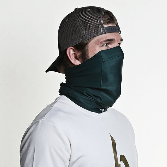 Solid Hunter Green | Neck Gaiter - B-Driven Sports