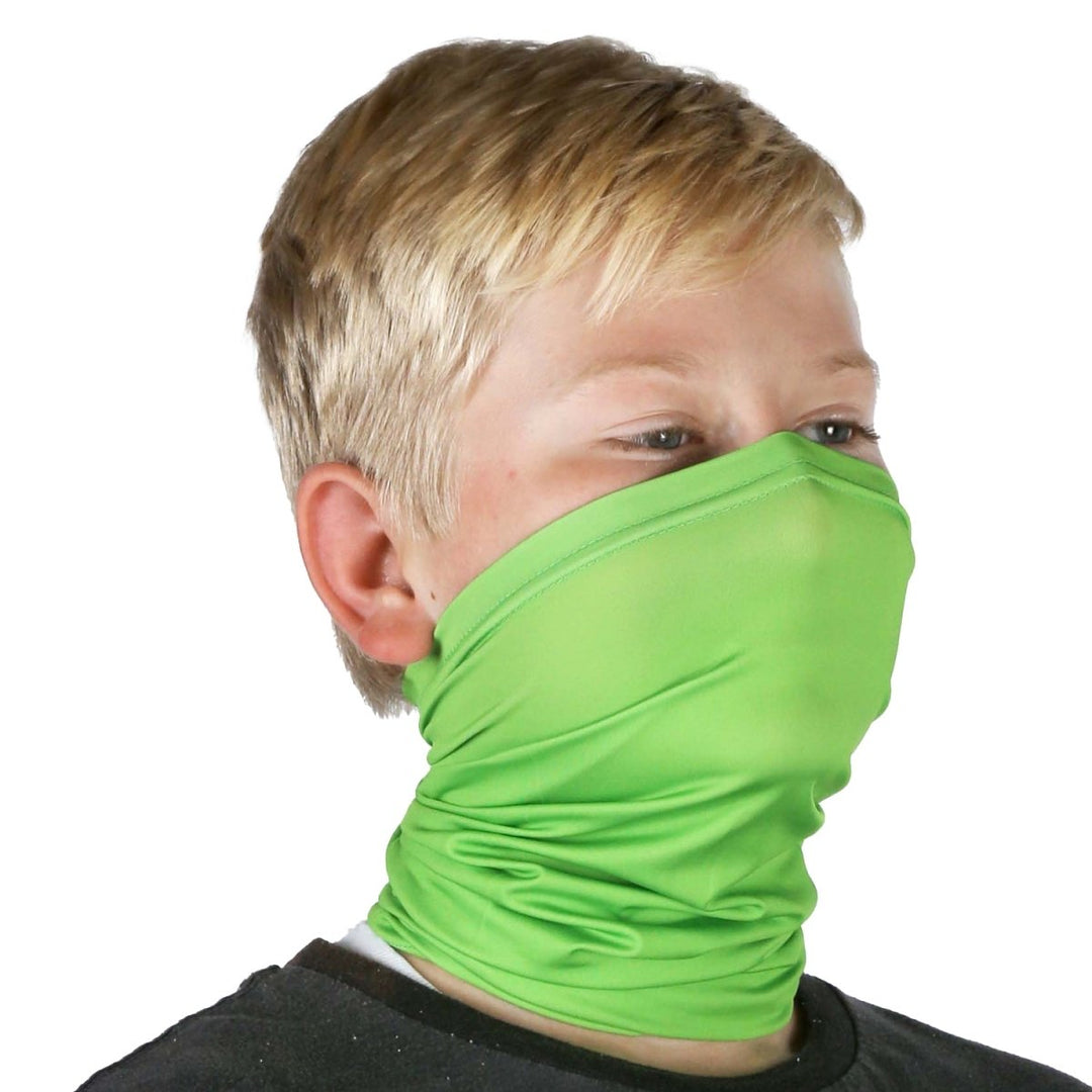 Solid Lime Green | Kids Gaiter - B-Driven Sports