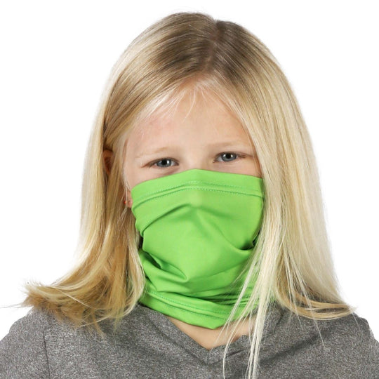 Solid Lime Green | Kids Gaiter - B-Driven Sports