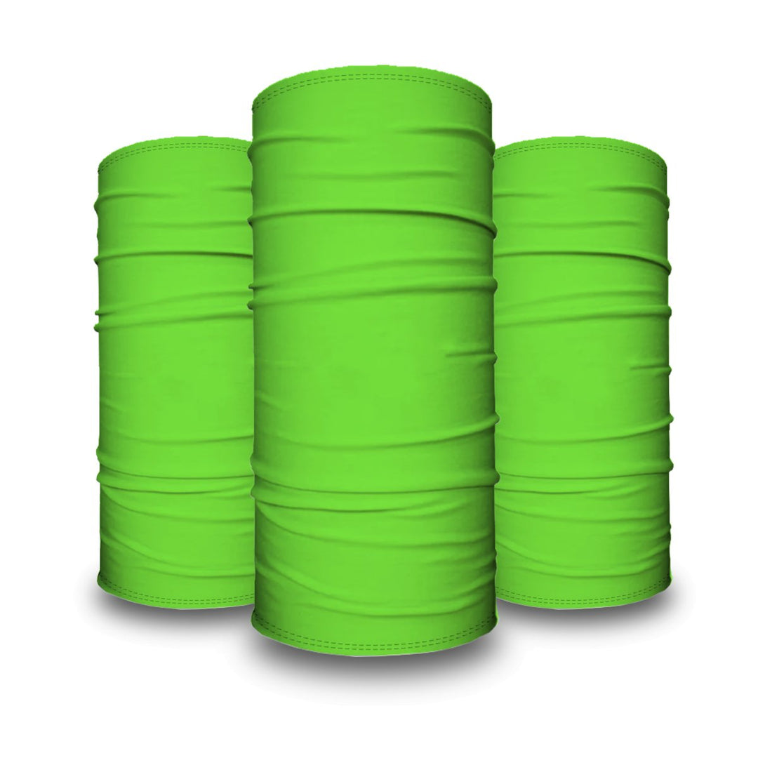 Solid Lime Green | Kids Gaiter - B-Driven Sports