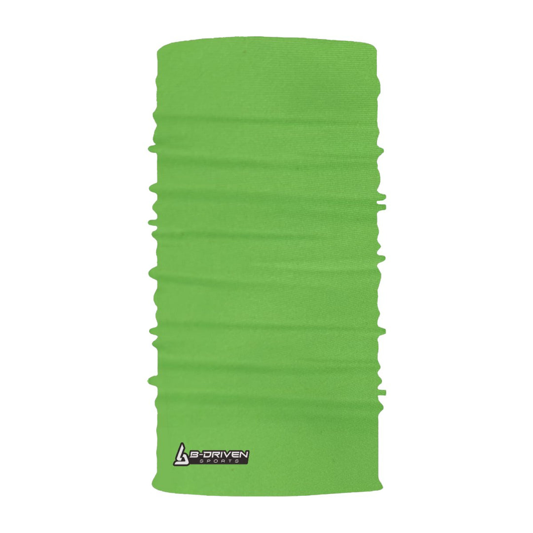 Solid Lime Green | Neck Gaiter - B-Driven Sports