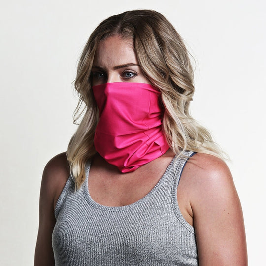 Solid Pink | Neck Gaiter - B-Driven Sports