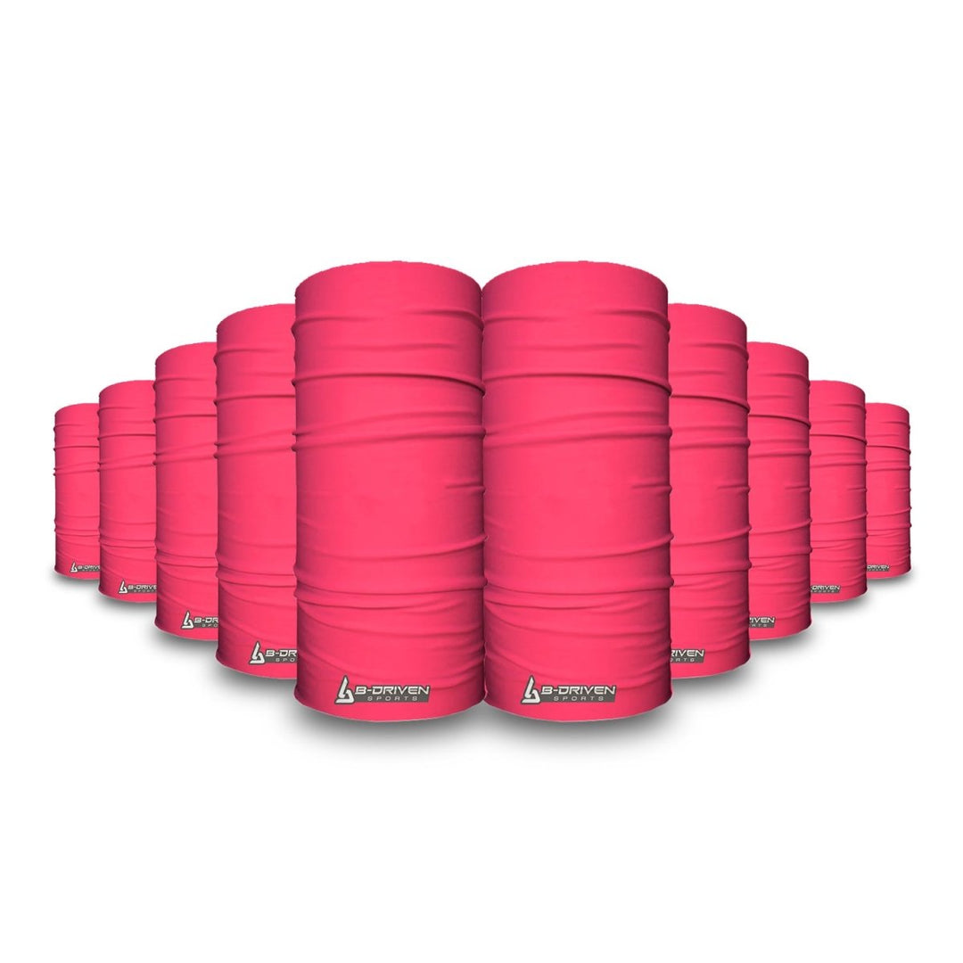 Solid Pink | Neck Gaiter - B-Driven Sports