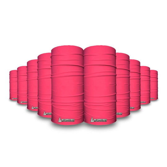 Solid Pink | Neck Gaiter - B-Driven Sports