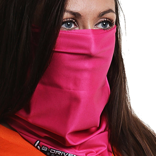 Solid Pink | Neck Gaiter - B-Driven Sports