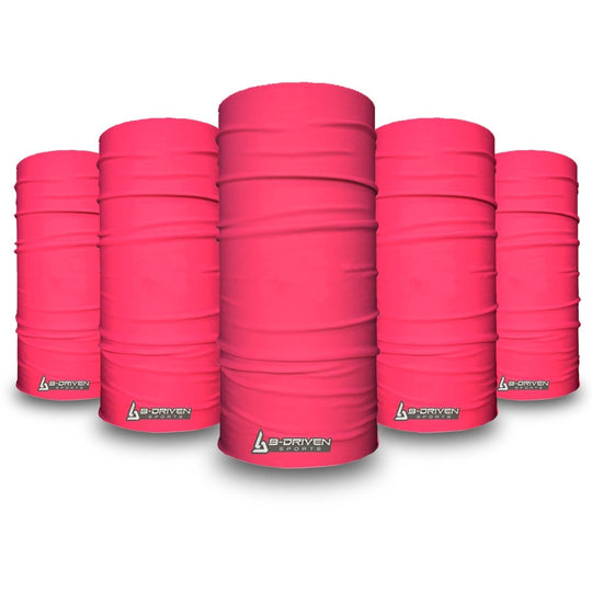 Solid Pink | Neck Gaiter - B-Driven Sports