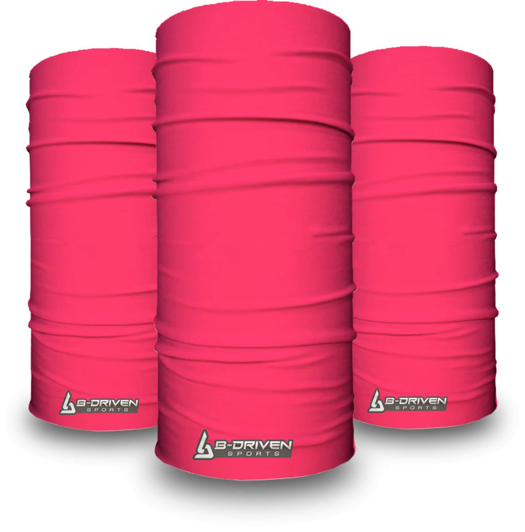 Solid Pink | Neck Gaiter - B-Driven Sports