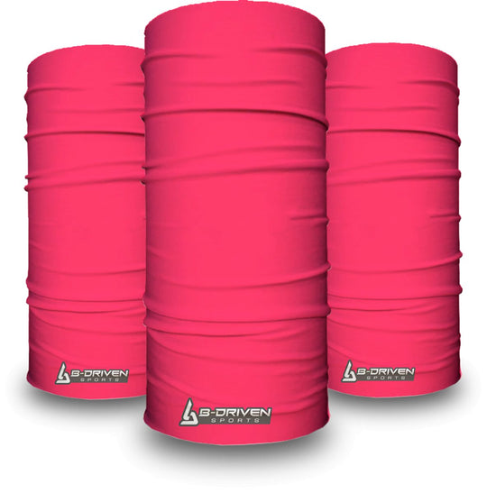 Solid Pink | Neck Gaiter - B-Driven Sports