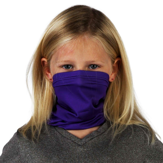 Solid Purple | Kids Gaiter - B-Driven Sports