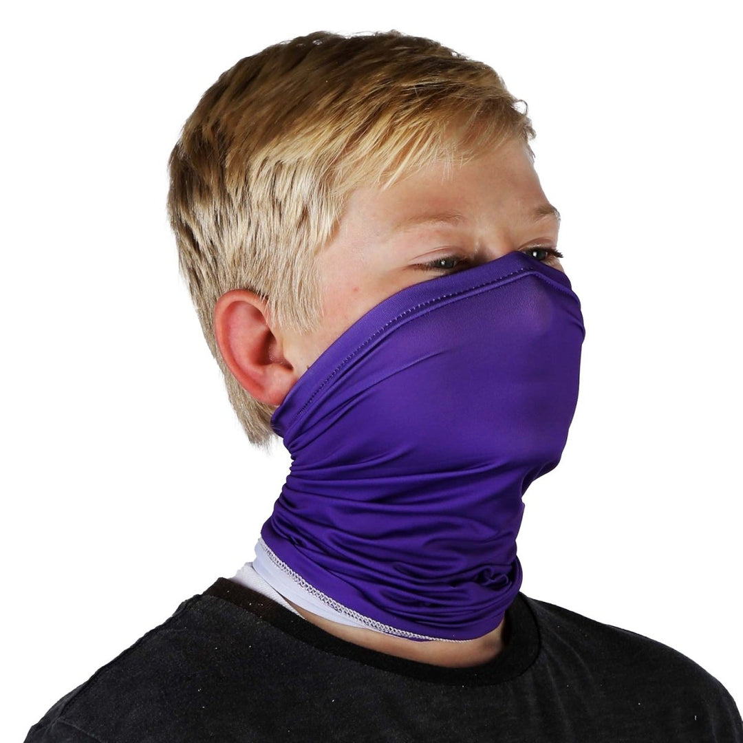 Solid Purple | Kids Gaiter - B-Driven Sports