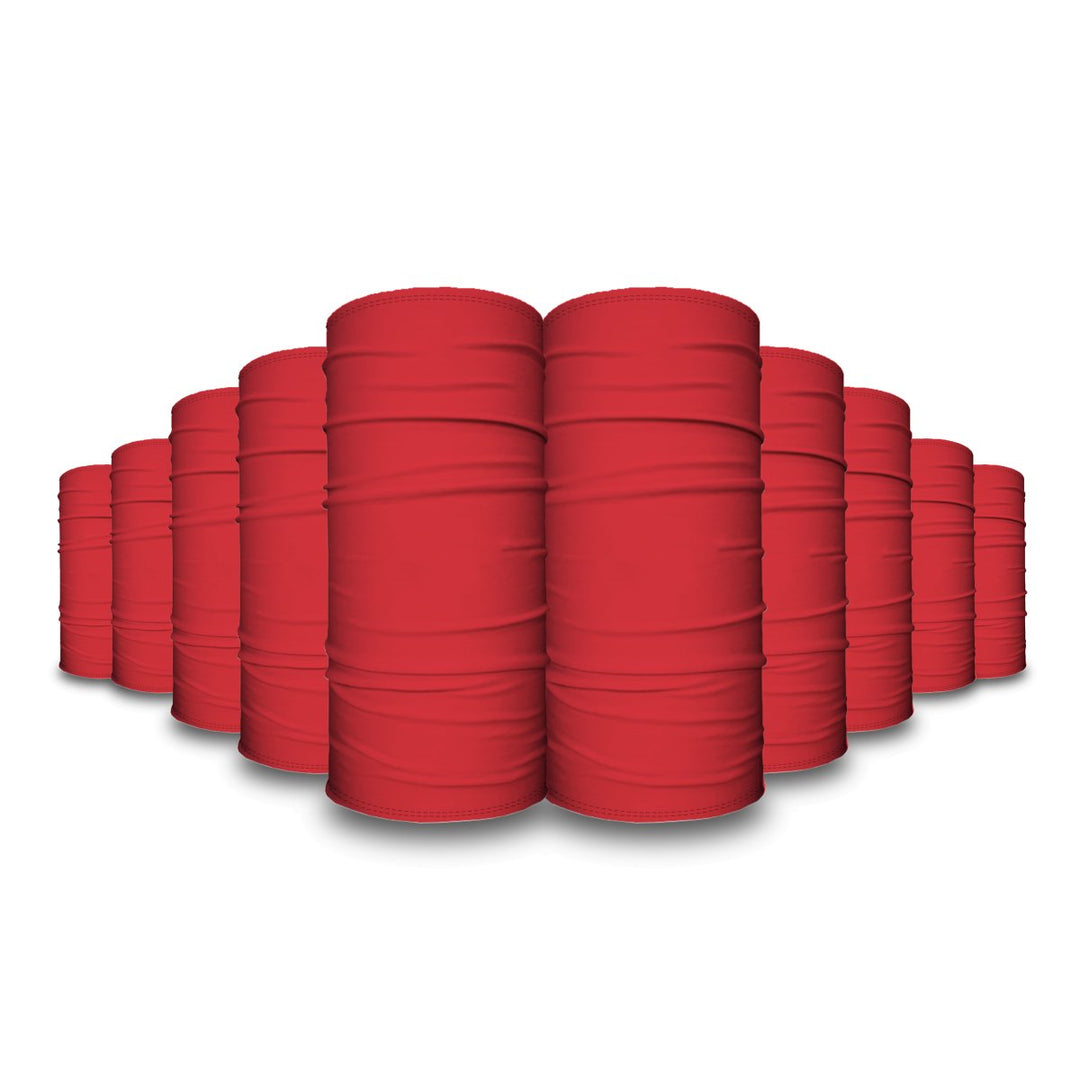 Solid Red | Kids Gaiter - B-Driven Sports