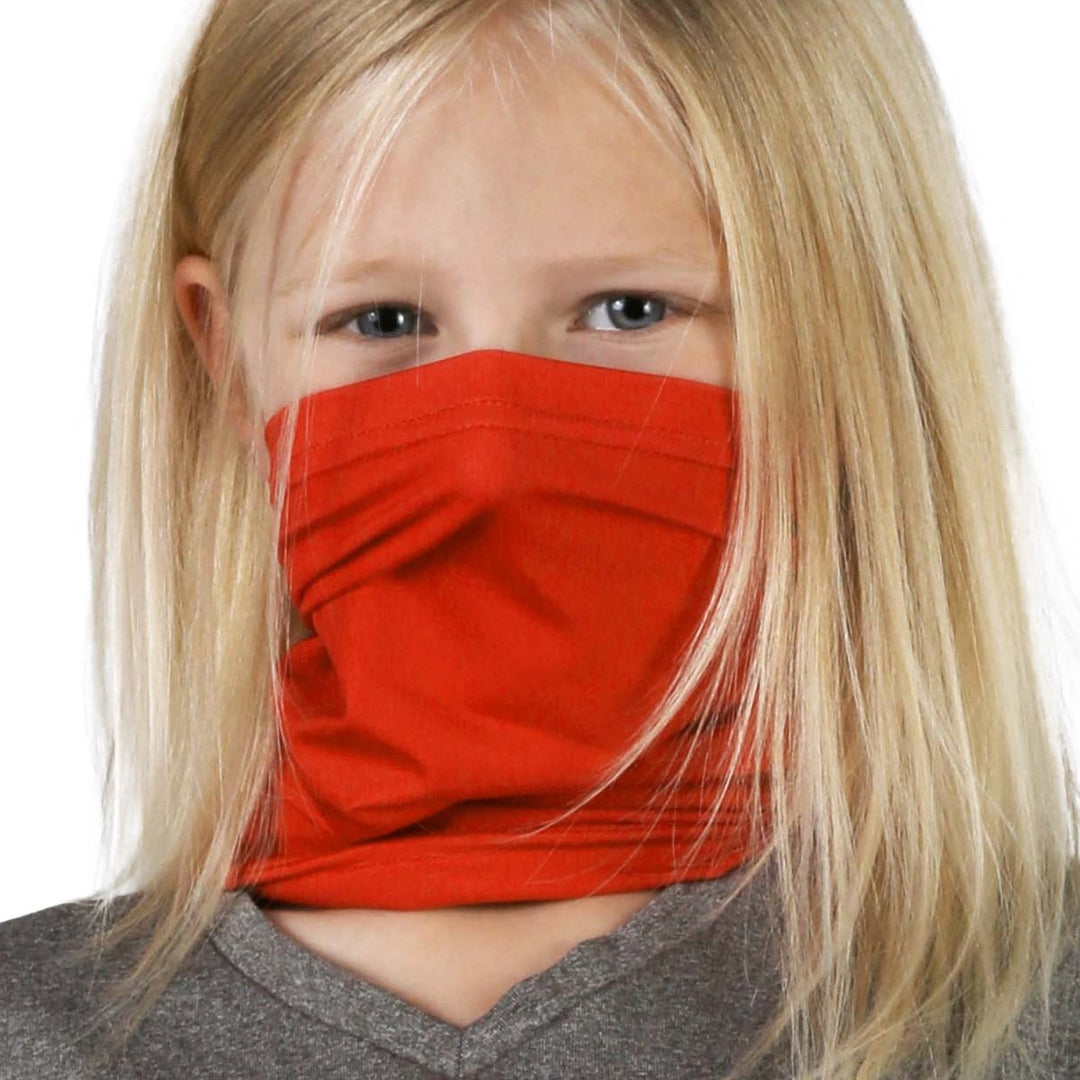 Solid Red | Kids Gaiter - B-Driven Sports