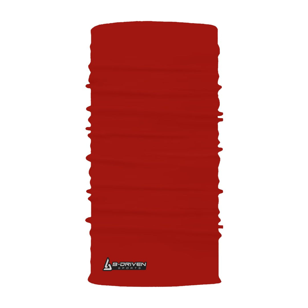Solid Red | Neck Gaiter - B-Driven Sports