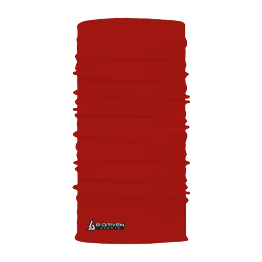 Solid Red | Neck Gaiter - B-Driven Sports