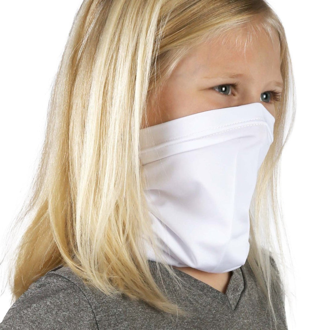 Solid White | Kids Gaiter - B-Driven Sports