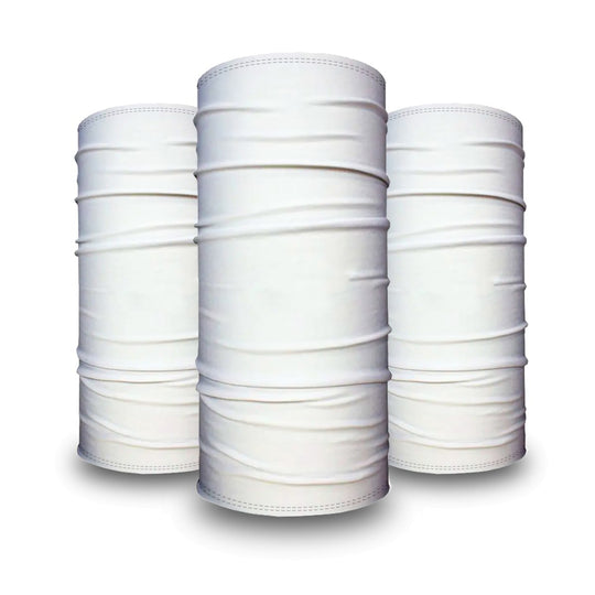Solid White | Kids Gaiter - B-Driven Sports