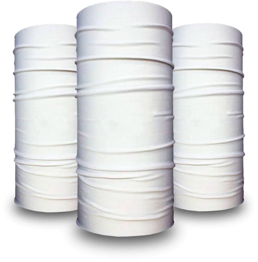 Solid White | Neck Gaiter - B-Driven Sports