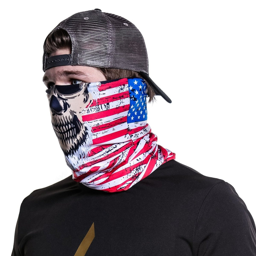 Stars And Stripes V1 | Neck Gaiter - B-Driven Sports