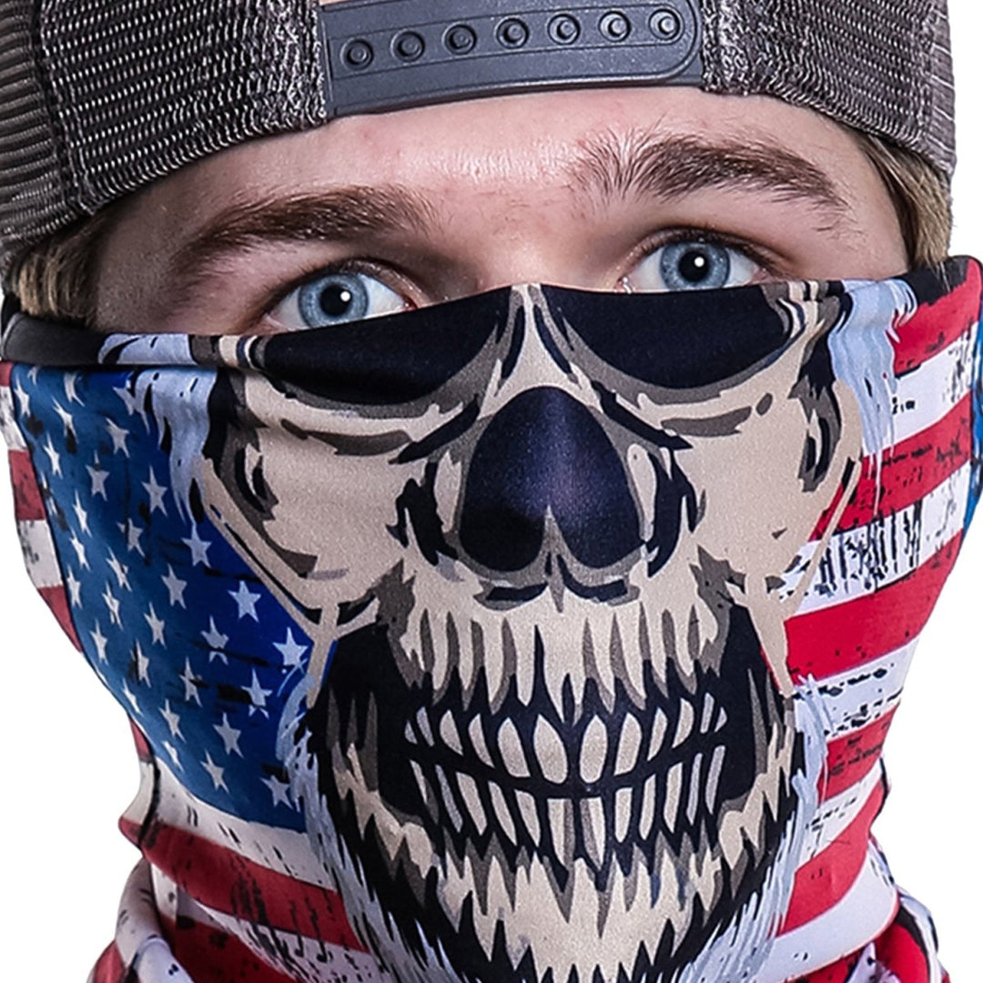 Stars And Stripes V1 | Neck Gaiter - B-Driven Sports