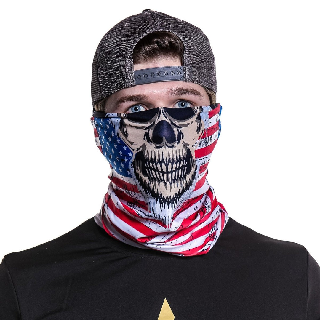 Stars And Stripes V1 | Neck Gaiter - B-Driven Sports