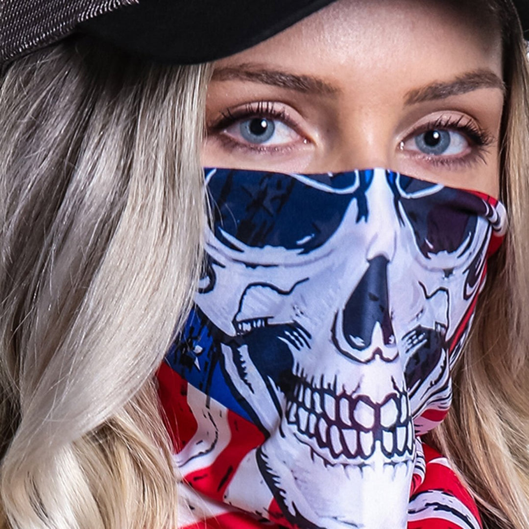 Stars And Stripes V2 | Neck Gaiter - B-Driven Sports