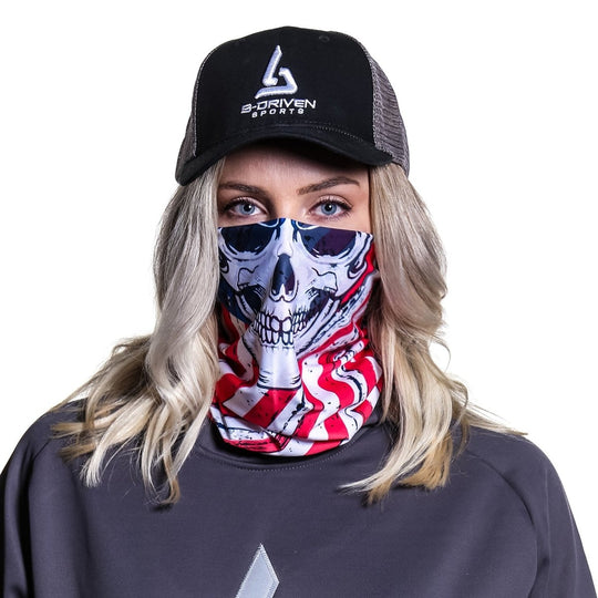 Stars And Stripes V2 | Neck Gaiter - B-Driven Sports