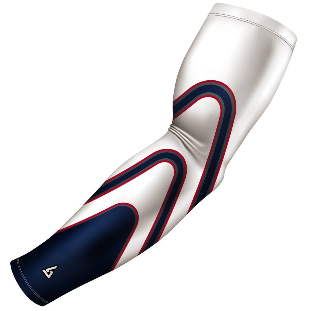 Tri Pipes White Blue - B-Driven Sports