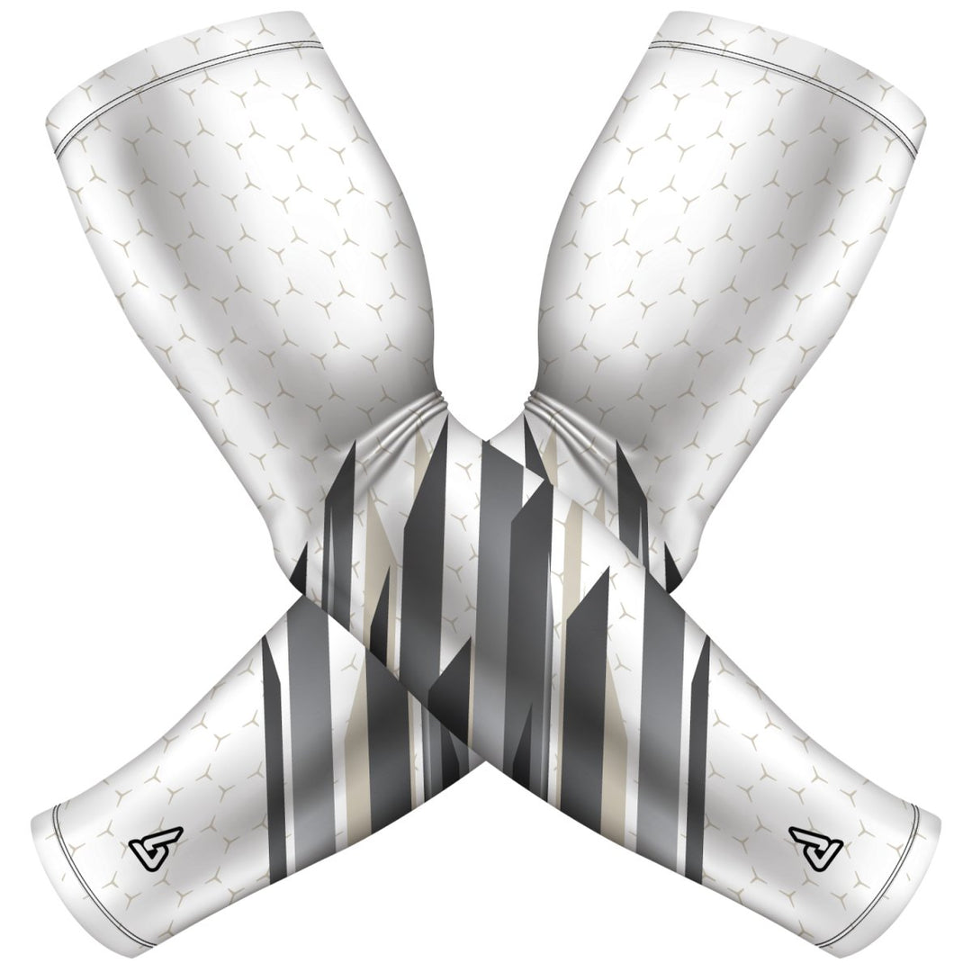 Vortex White | Sun Sleeve - B-Driven Sports