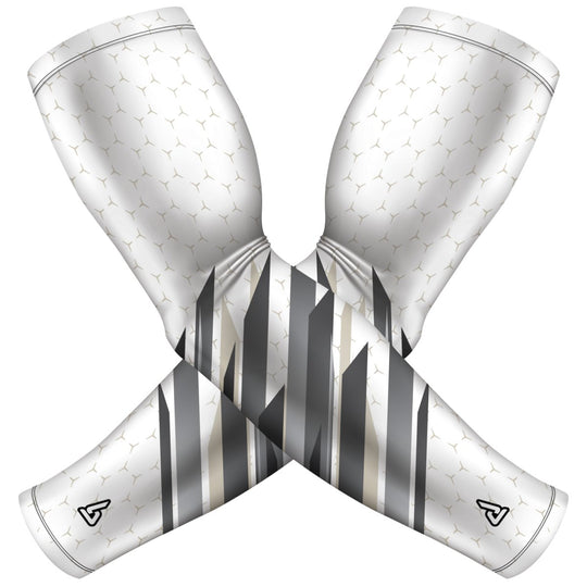 Vortex White | Sun Sleeve - B-Driven Sports